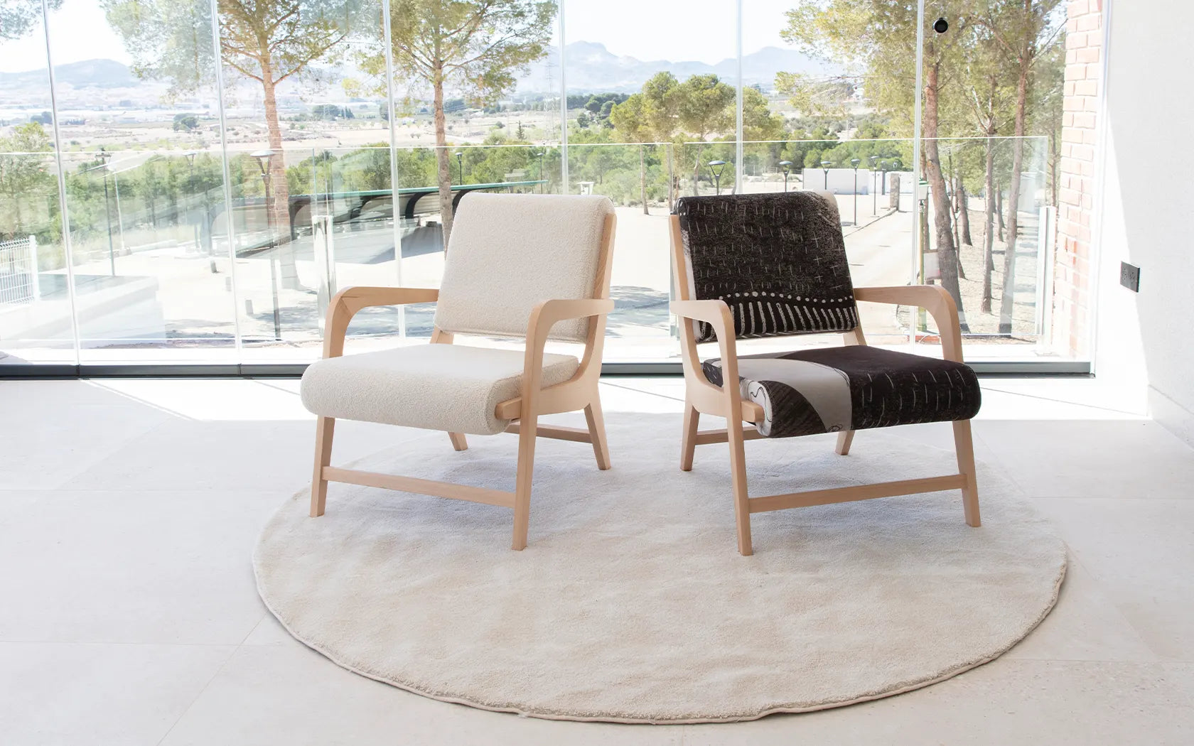 Boomerang Armchair