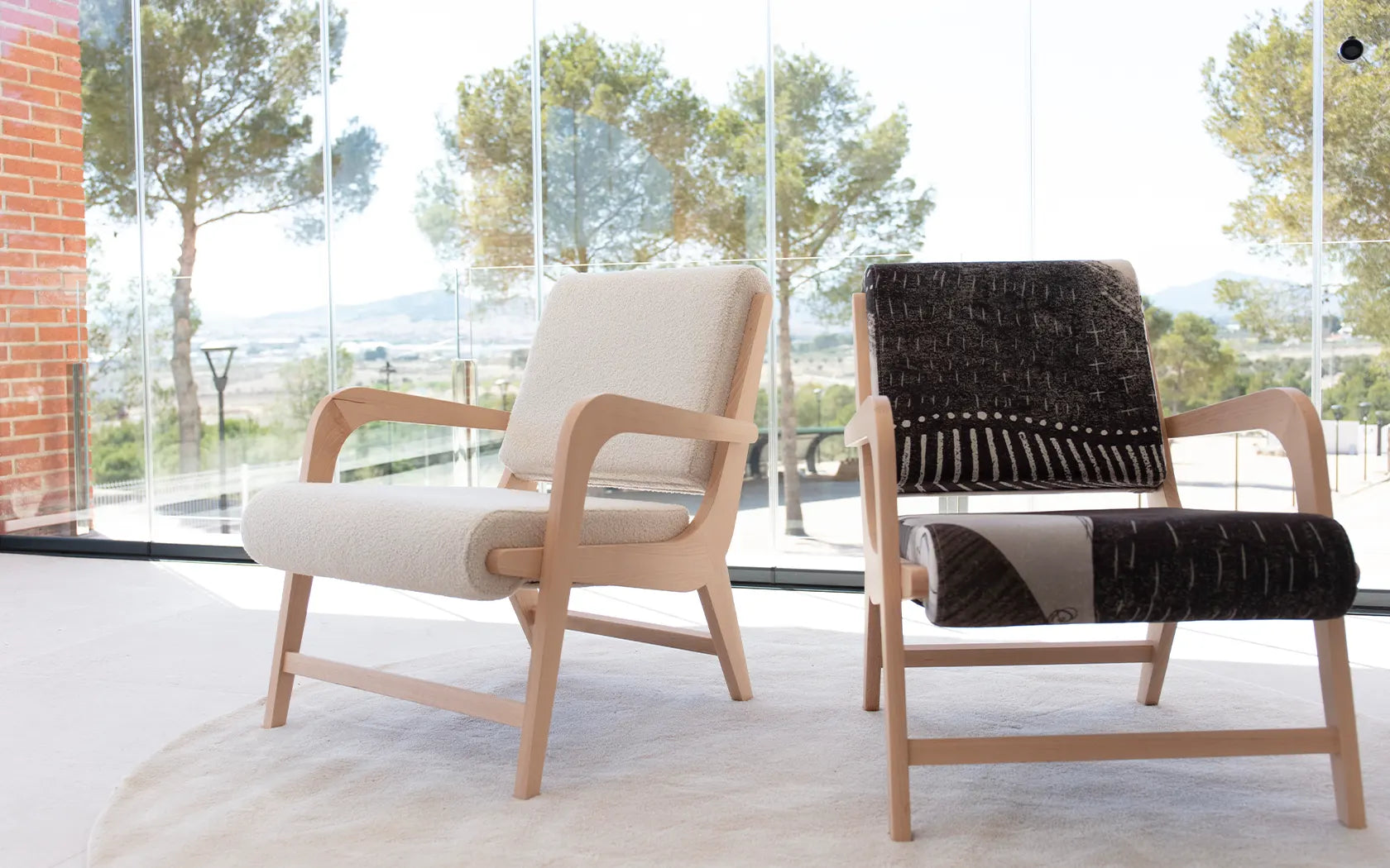 Boomerang Armchair