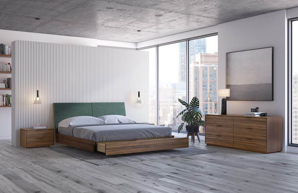 Urbana 42 Bed with Upholstered Headboard