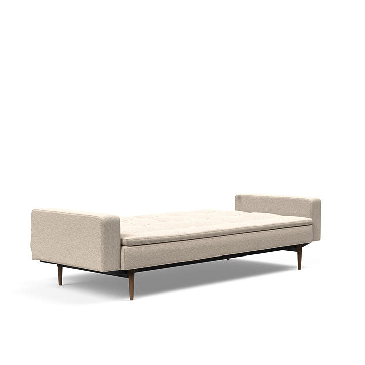 Dublexo Deluxe Sofa W/ Arms Dark Wood