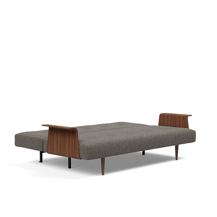 Recast Plus Sofa W/ Walnut Arms (Full)