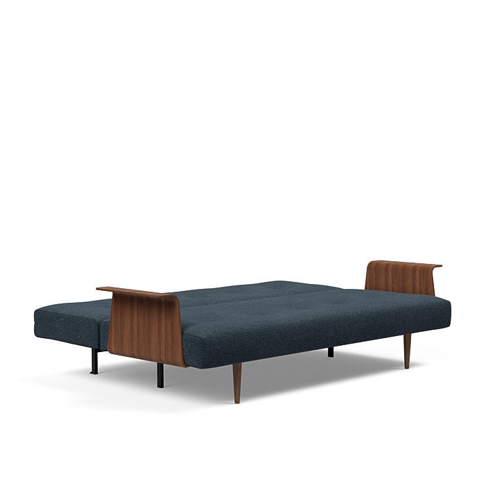 Recast Plus Sofa W/ Walnut Arms (Full)