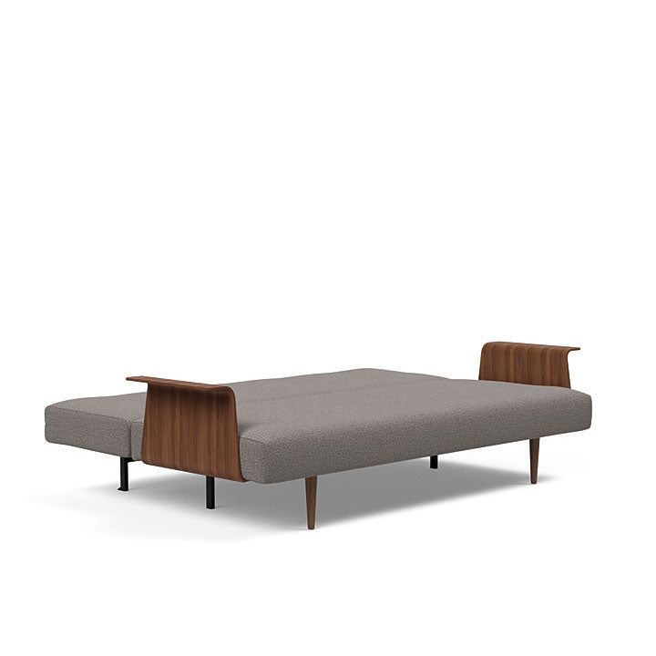 Recast Plus Sofa W/ Walnut Arms (Full)