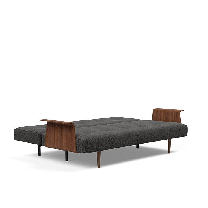 Recast Plus Sofa W/ Walnut Arms (Full)