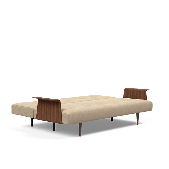 Recast Plus Sofa W/ Walnut Arms (Full)