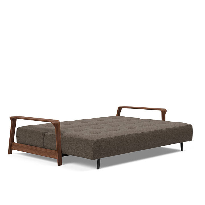 Ran D.E.L Sofa Walnut Arms (Queen)