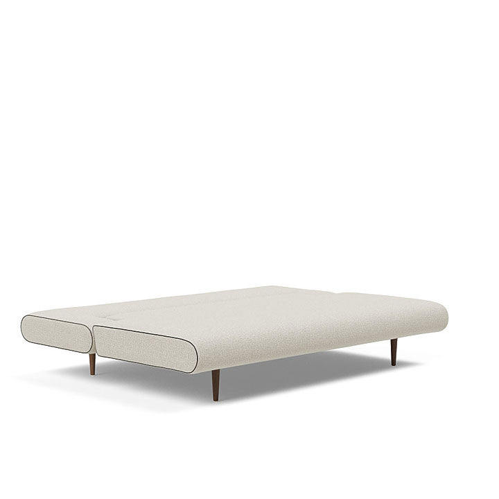 Unfurl Lounger Sofa W/ Cushions Dark Wood (Full)