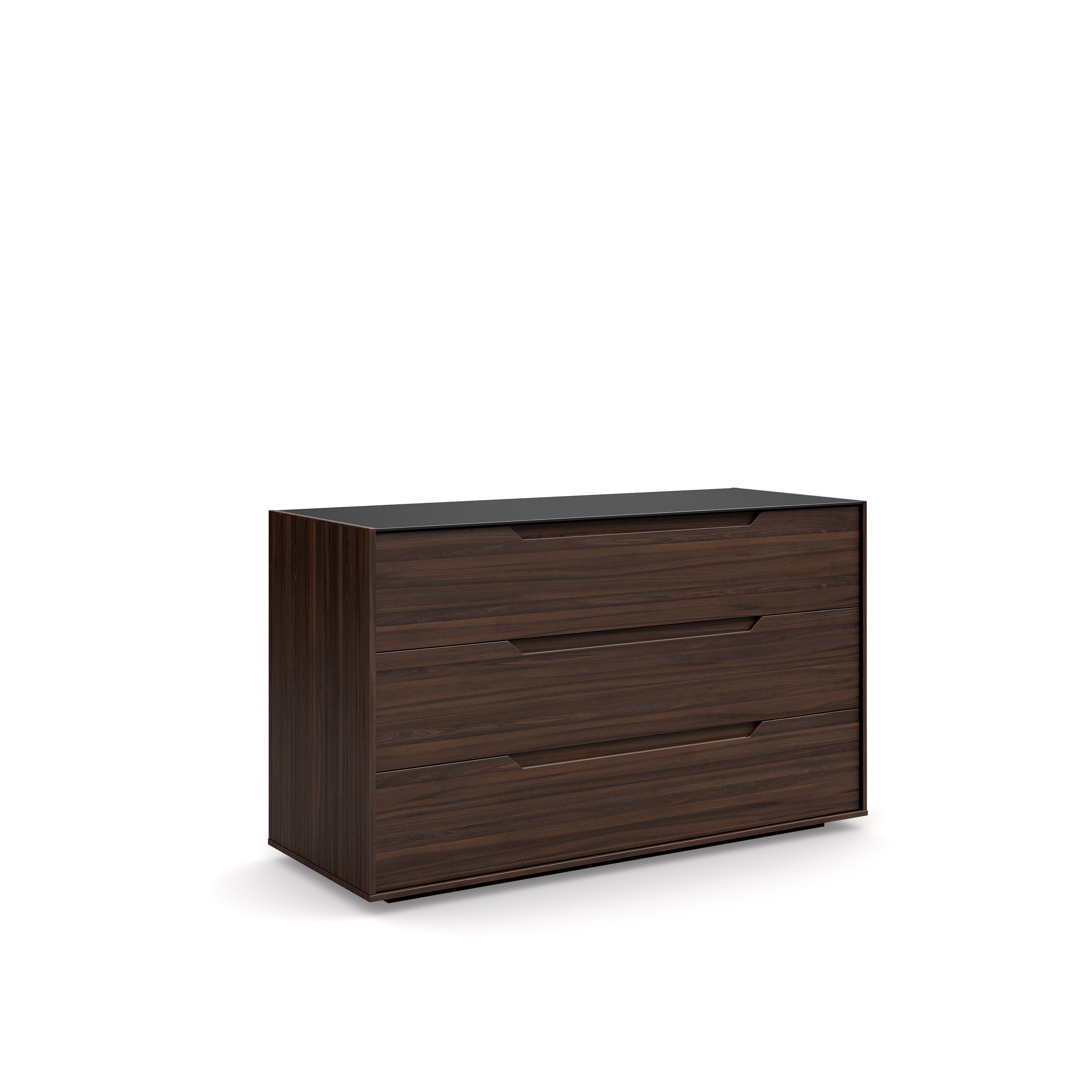 ALEXIA SINGLE DRESSER WITH GLASS TOP