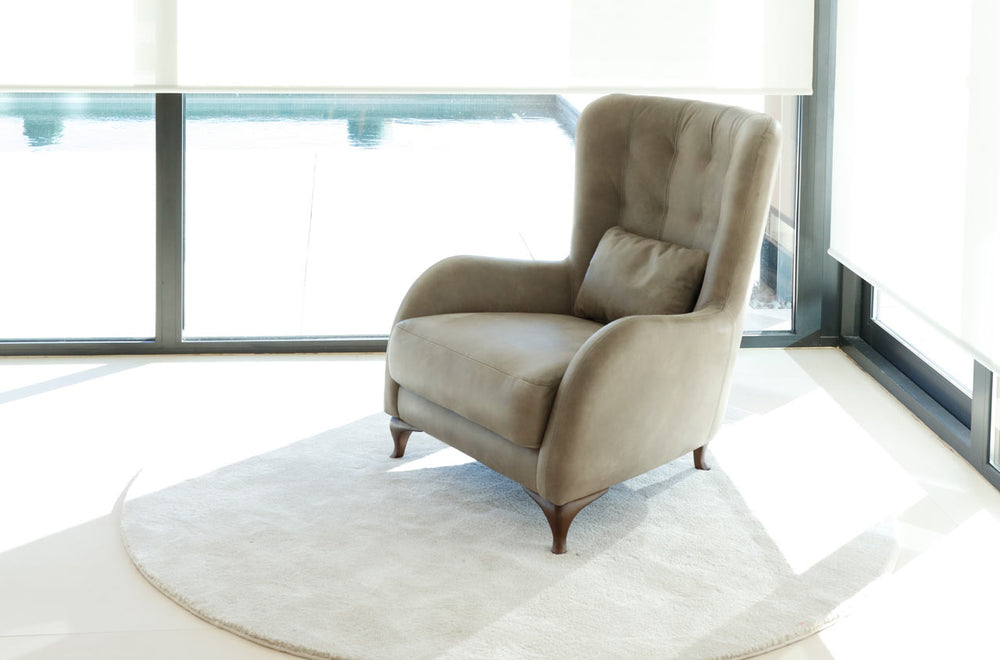 Aston Tufted Back Armchair