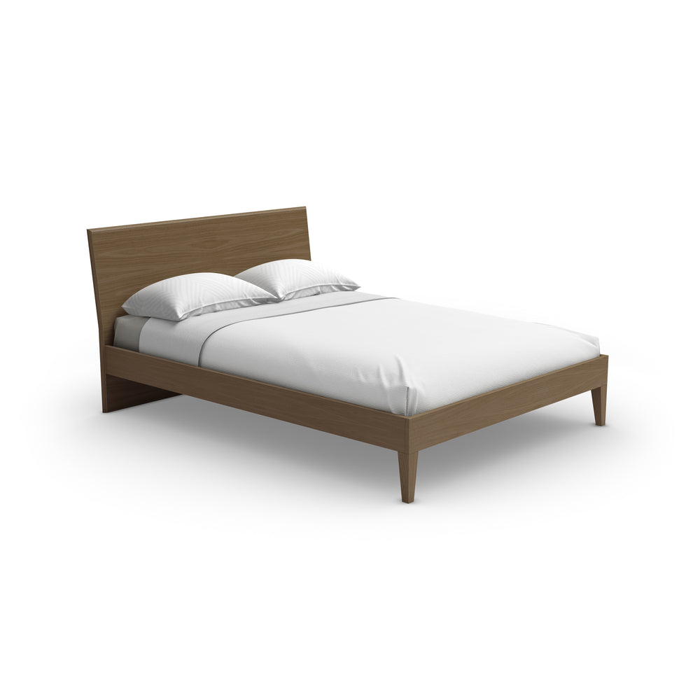 Sapporo Bed with Wood Headboard
