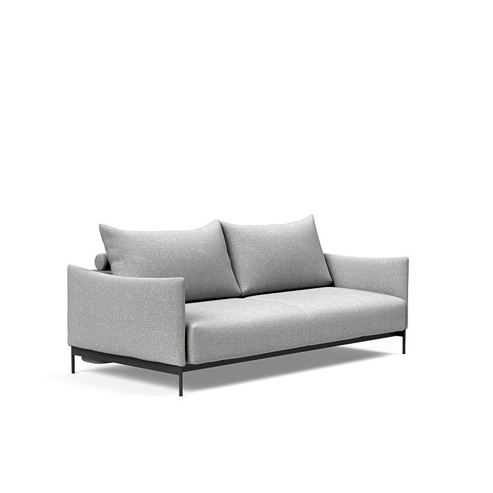 Malloy Sofa Black Metal Legs (Queen)