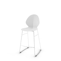 CS1354 BASIL Frame P77 met. CHROMED Seat P94 pp MATT OPTIC WHITE