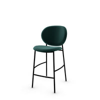 CS2022 INÈS Frame P15 met. MATT BLACK Seat S0H Venice FOREST GREEN