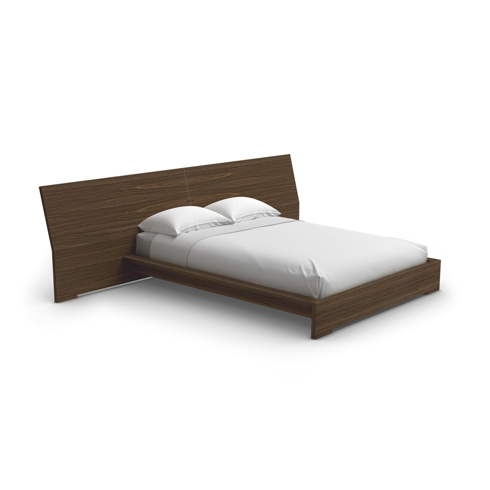 Sonoma Bed with Wide Wood Headboard