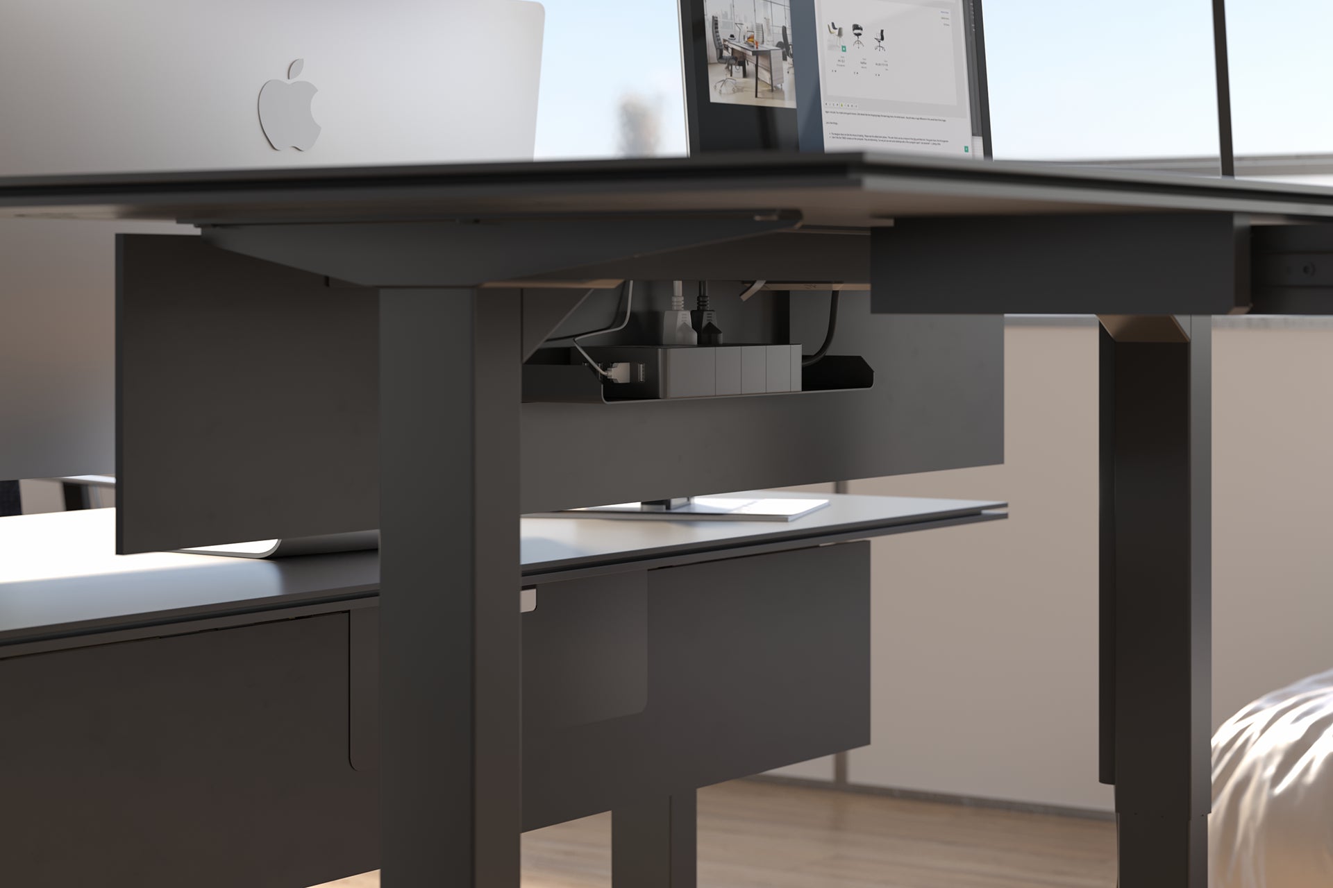 Stance 6650 Small Height Adjustable Standing Desk