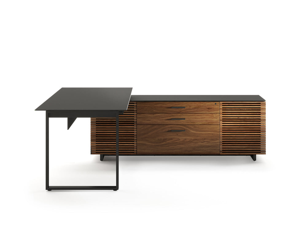 Corridor 6531 Modern L-Shaped Executive Desk