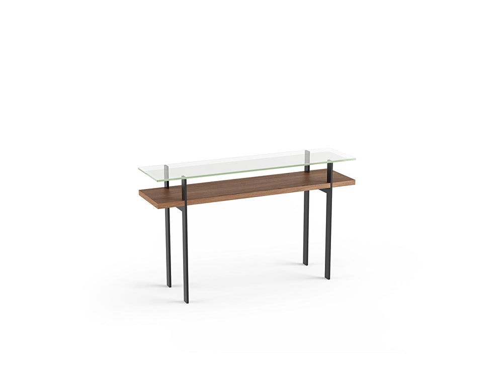 Terrace 1153 Modern Slim Glass Console Table